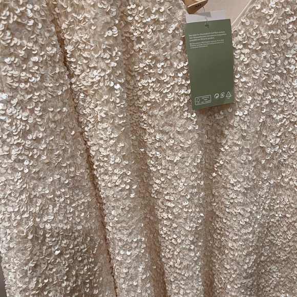 Hm sequined tie bow dress - Picture 9 of 17